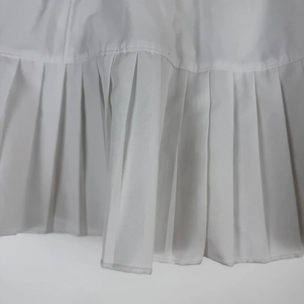 Mondetta‎ Womens Performance Luxury Athletic Skirt White S Pleated Tennis Golf